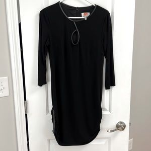 Laundry black 3/4 sleeve dress